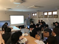 方針発表会の様子